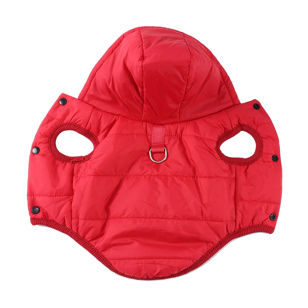 Cozy Hooded Pet Jacket for Cold Weather